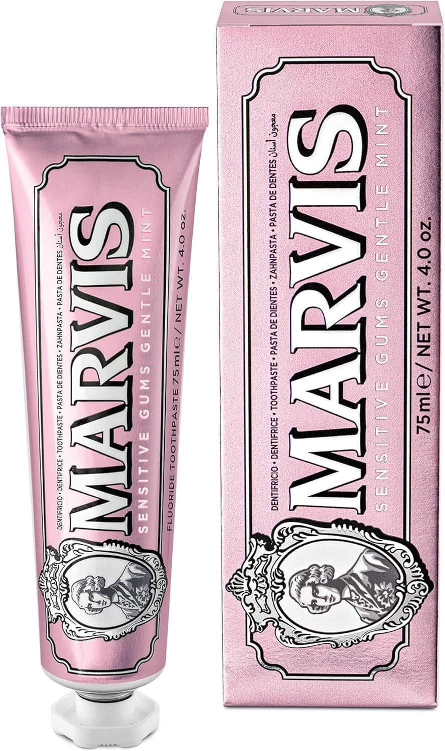 Sensitive Gums Toothpaste, Gentle Mint, 75 Ml, By MARVIS